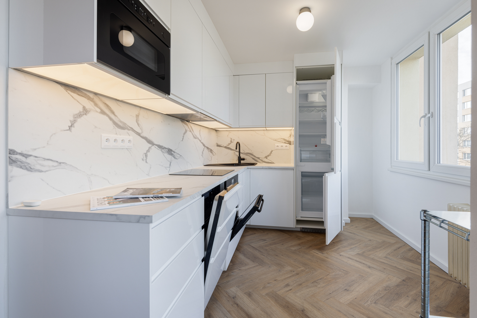 Kuchyň – otevřené spotřebiče