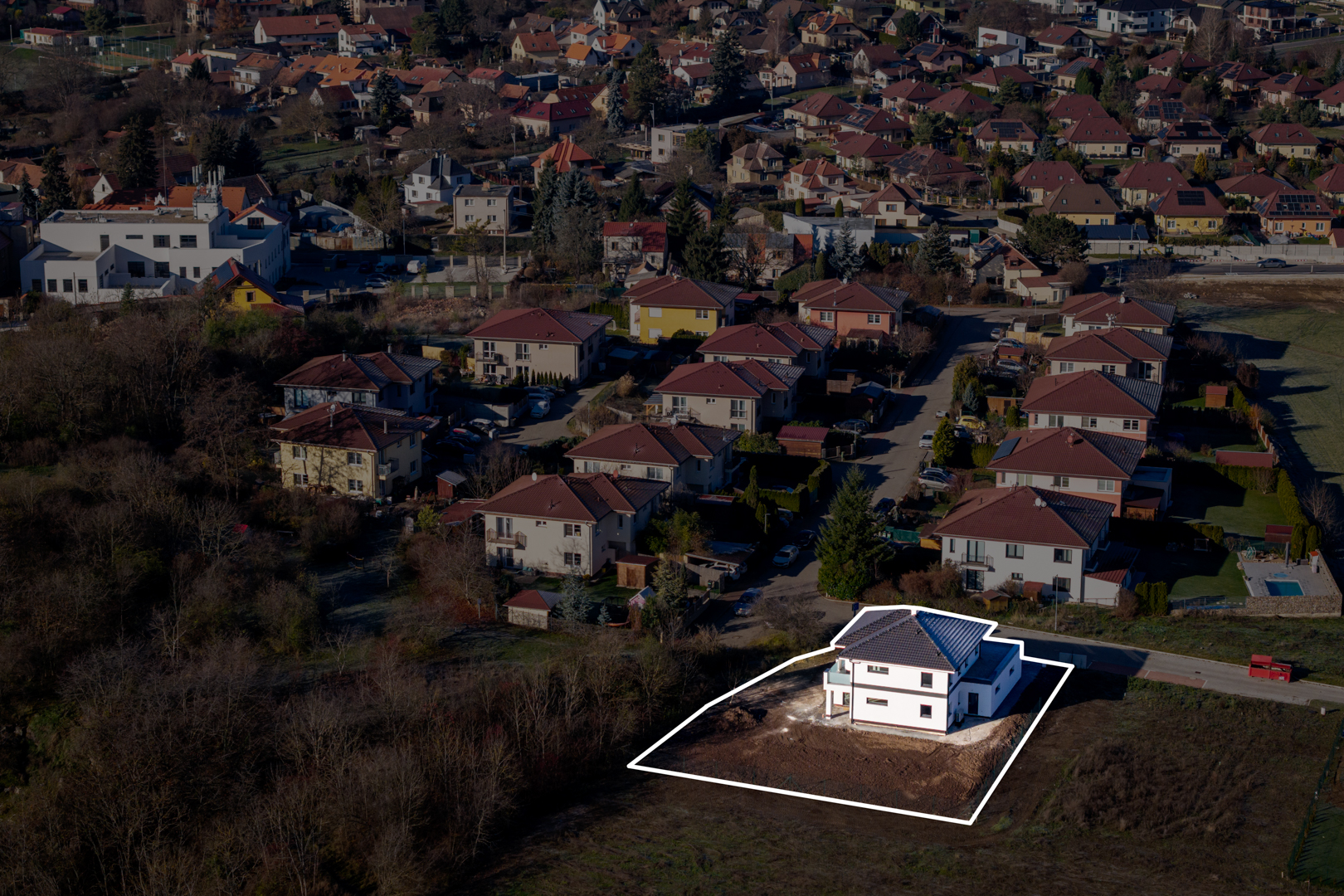 Velk&eacute; Př&iacute;lepy &ndash; leteck&yacute; pohled